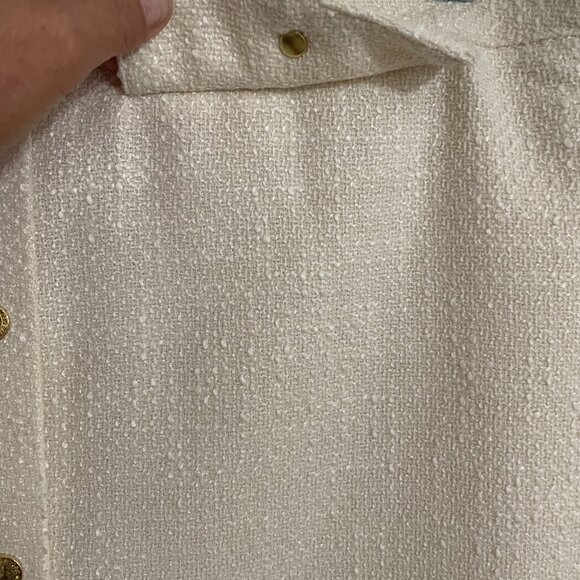 Marc New York Andrew Marc Button Front Mini Skirt  Size 14 - Picture 3 of 8